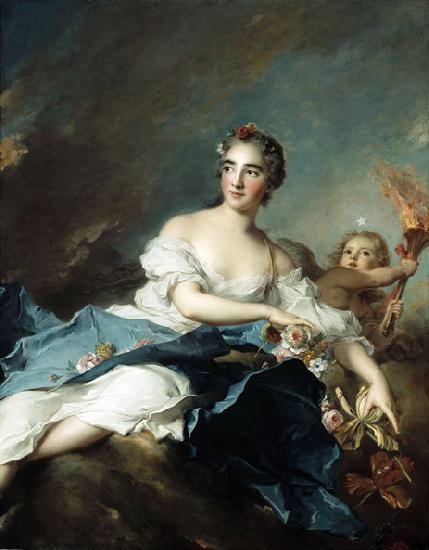 Jean Marc Nattier The Marquise de Vintimille as Aurora oil painting picture